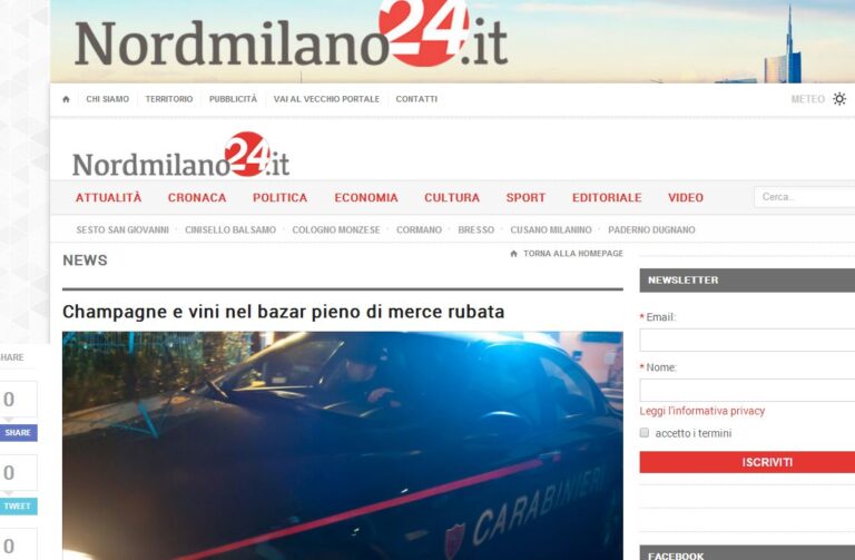 Nordmilano24.it pensa al mobile, il sito è completamente responsive