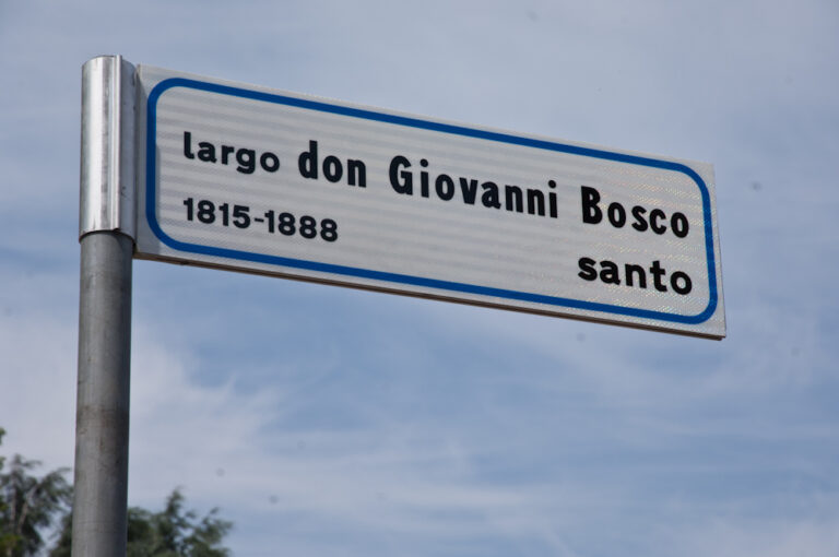 Inaugurato il nuovo largo Don Giovanni Bosco
