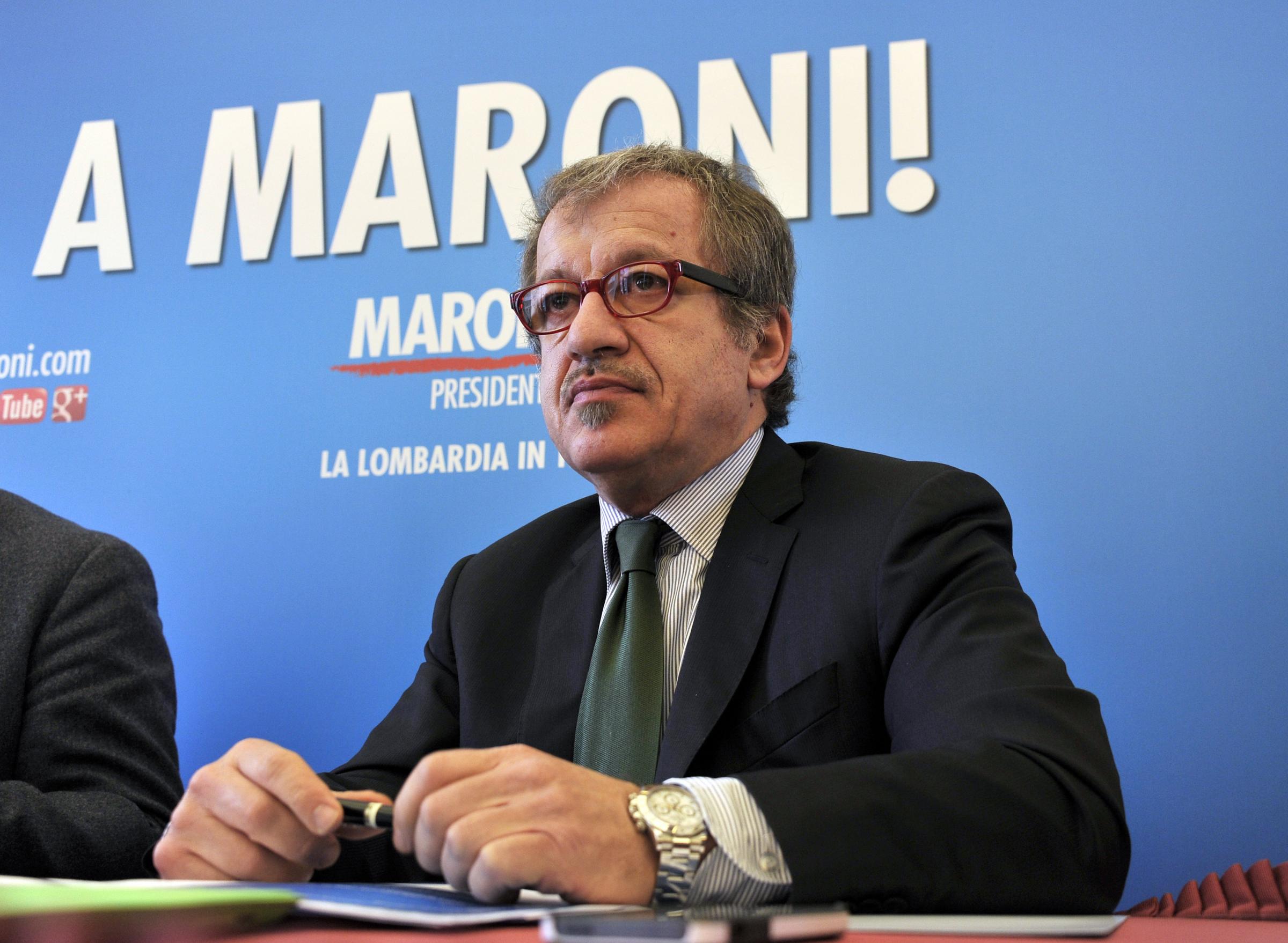 Maroni non sarà il candidato del centrodestra in Lombardia