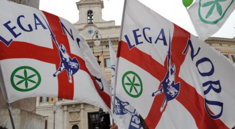 Lega Nord manifesta a Sesto Marelli contro il centro profughi sestese