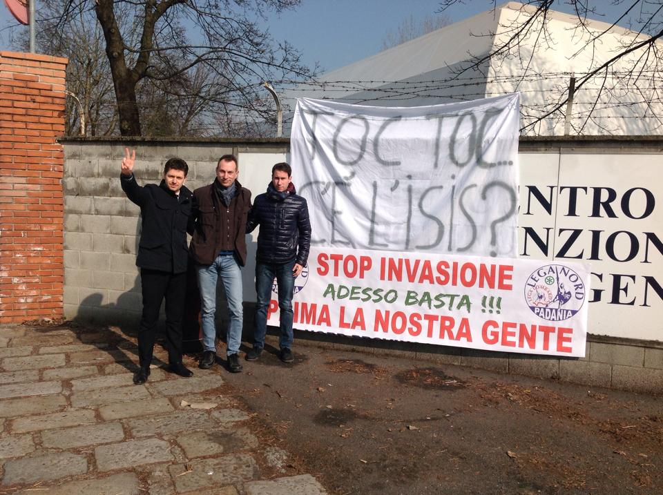 Lega Nord all’attacco contro i profughi a Bresso