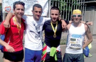 Milano Marathon: la staffetta Cba è da record