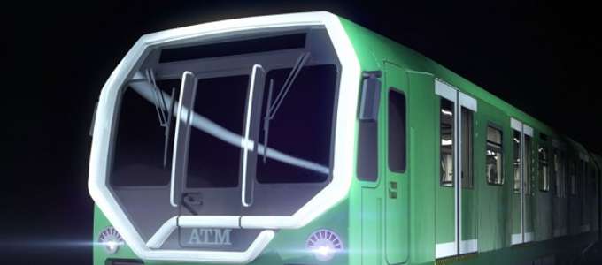Arriva Leonardo, treno ultramoderno per la linea M2 del metrò