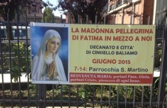 La Madonna di Fatima va a ruba, a Cinisello