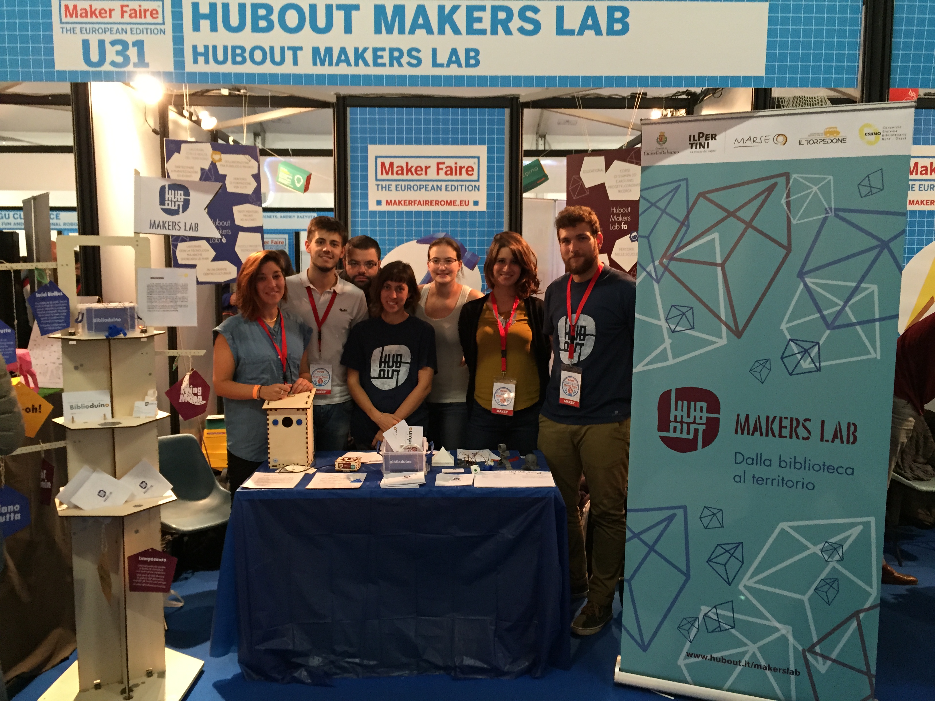 Hubout Makers Lab: l’ultimo giorno a Roma alla fiera dei maker