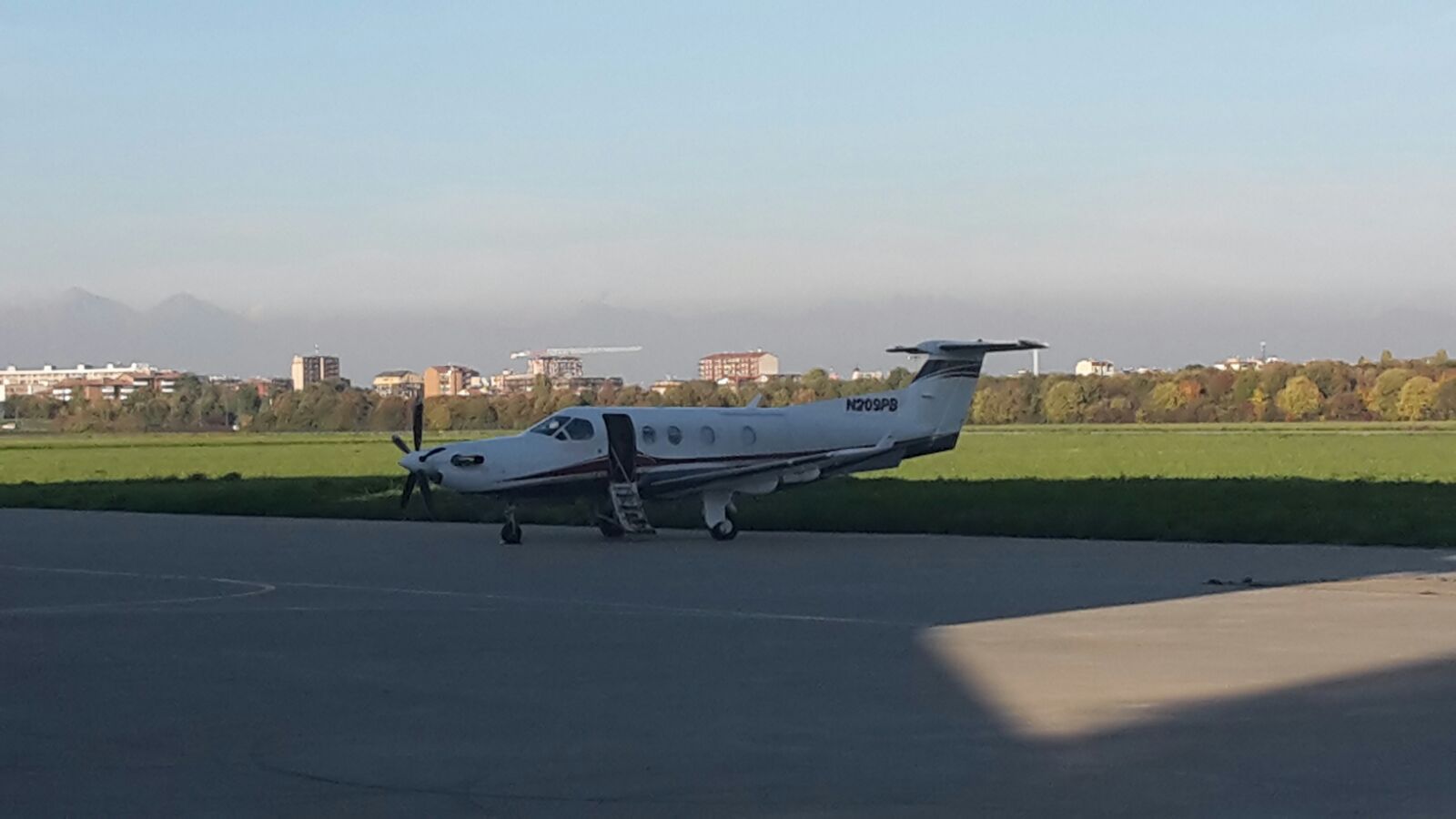 ULTIM’ORA Atterrato un aereo nove posti all’aeroporto di Bresso