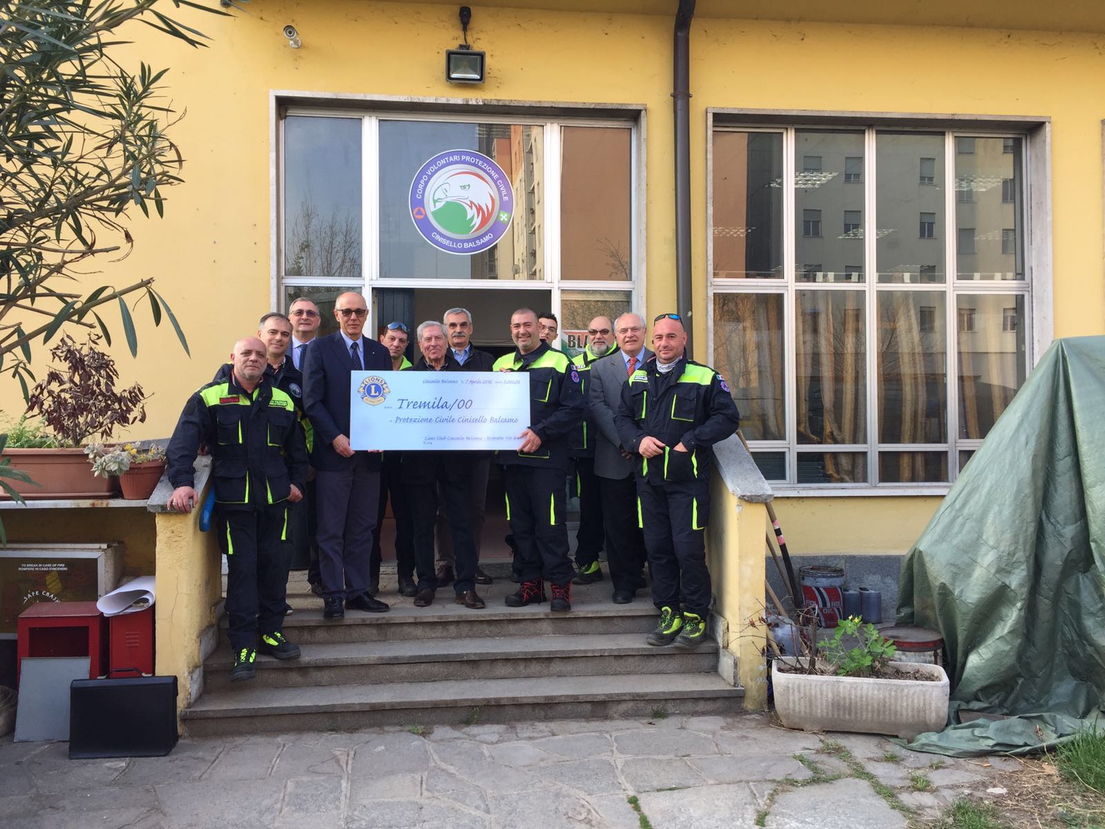 Aiuti alla Protezione Civile: i Lions donano 3mila euro; domenica giornata di beneficenza allo Spazio Albatros