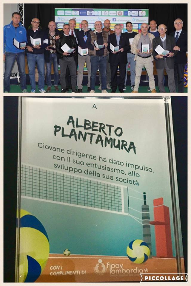 Volley: Alberto Plantamura premiato, Pcg Bresso al top