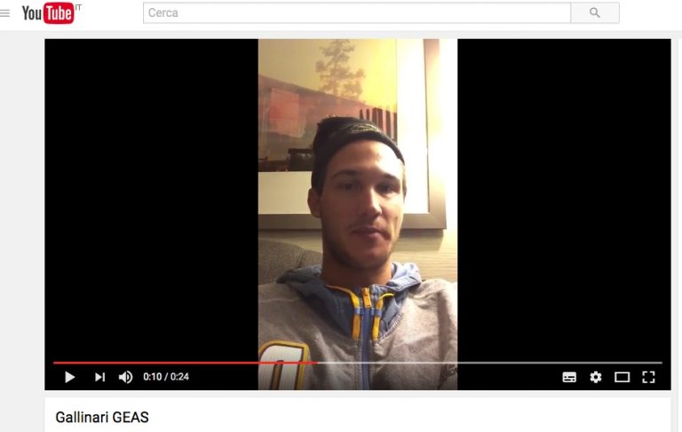 VIDEO: Gallinari, messaggio di sostegno al Geas Basket. Che intanto batte Crema