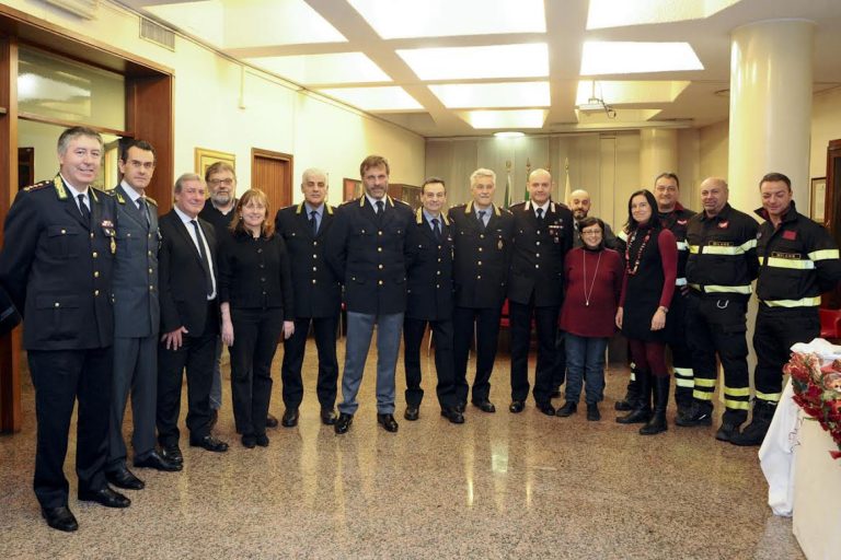 Il saluto di Natale del sindaco di Sesto alle forze dell’ordine