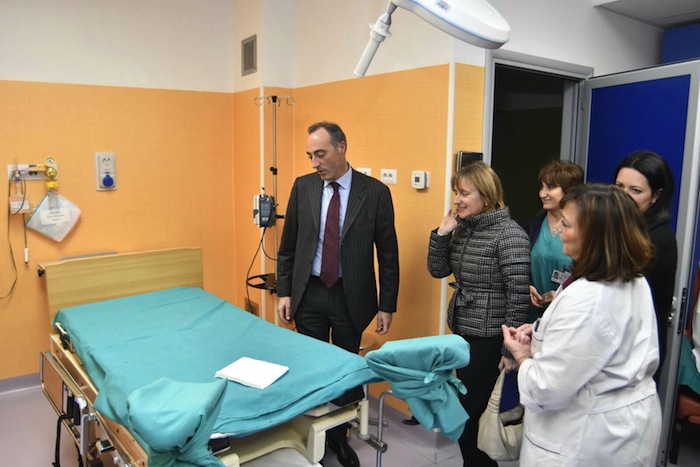 Parata di politici a Sesto, in ospedale inaugurate le sale parto