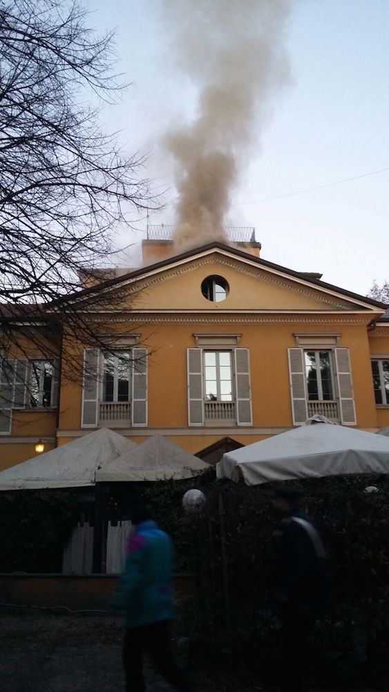 Incendio a Villa Zorn, i lavori continuano. Rimane chiusa la scuola civica