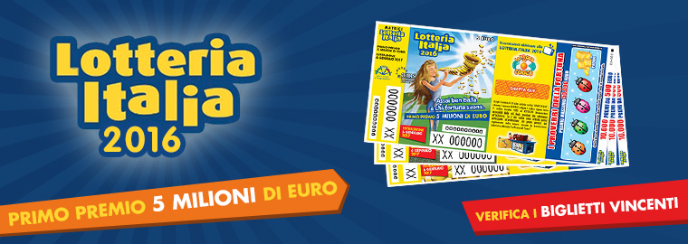 Lotteria Italia: la Dea Bendata bacia il Nordmilano, biglietti vincenti a Cusano e Paderno