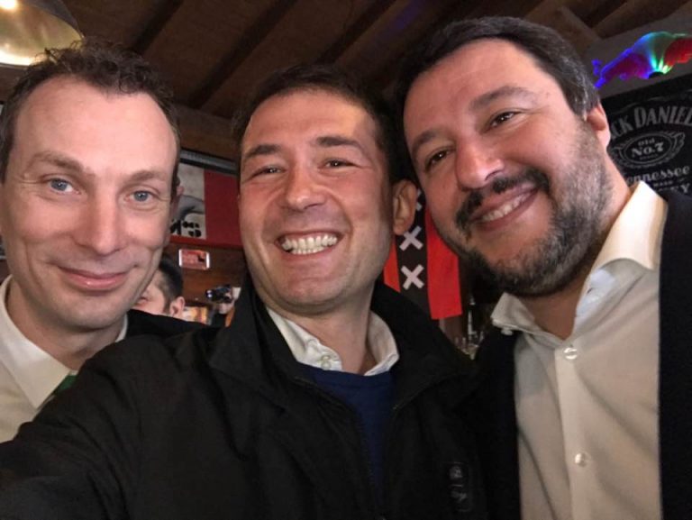 Sesto: Salvini in piazza con Di Stefano per dire no alla moschea