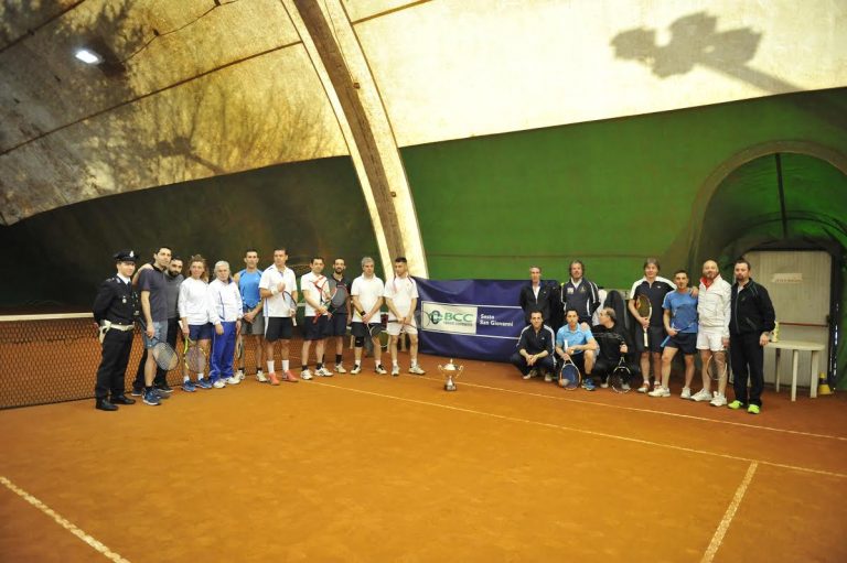 Trofeo di tennis Interforze: venerdì e sabato forze dell’ordine in campo a Sesto