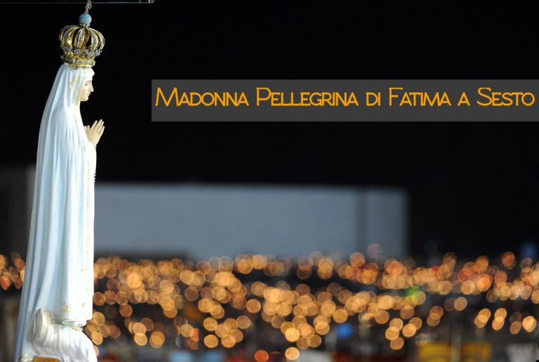 La statua della Madonna pellegrina di Fatima è a Sesto