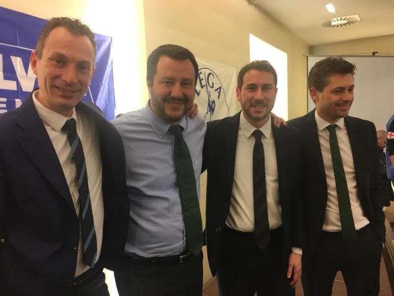 Cinisello, Salvini lancia la volata finale a Giacomo Ghilardi