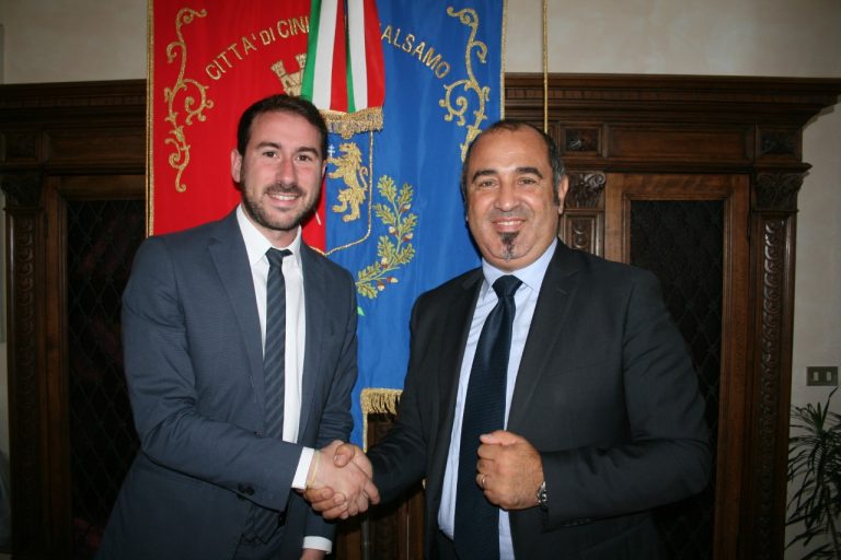 Cinisello, il saluto del sindaco al nuovo dirigente del commissariato di via Cilea