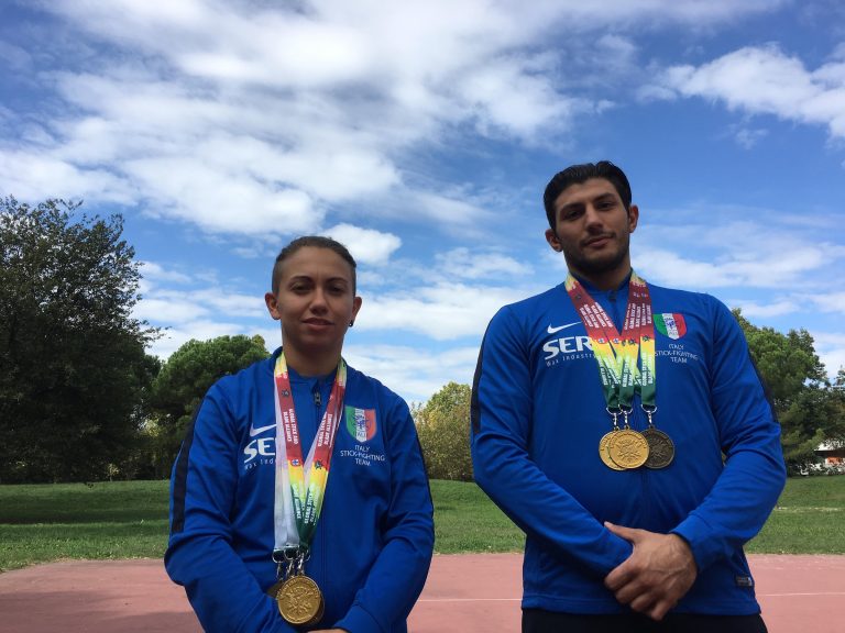 Roberta Roma e Alfonso Palumbo, due campioni del mondo a Sesto
