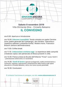 Cinisello Balsamo: “Educare ancora”, un convegno e una mostra - Nord Milano 24