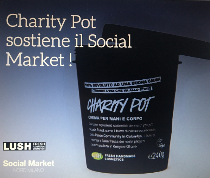 Cinisello Balsamo, Charity Pot: la crema che fa bene e fa del bene