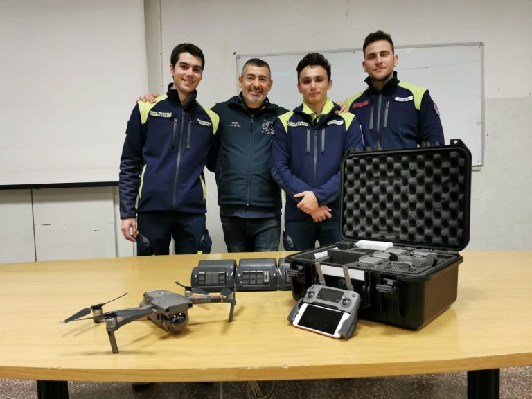 Cinisello Balsamo, un drone nella squadra della Protezione Civile locale