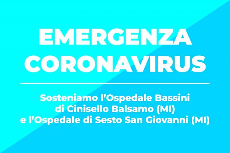 Sesto San Giovanni e Cinisello Balsamo raccolgono fondi per gli Ospedali del territorio