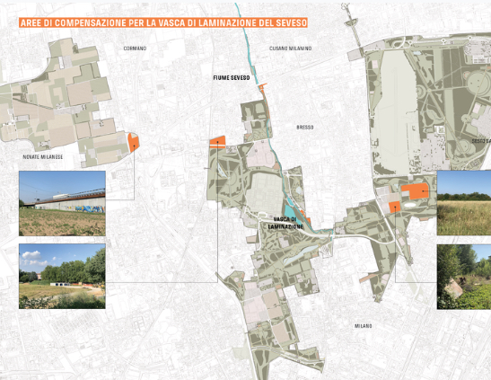 Nord Milano, 10 ettari di aree verdi in compensazione alla vasca anti esondazioni del Seveso