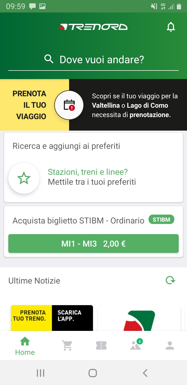Nord Milano, Trenord: per Como e Valtellina il posto sul treno si prenota con l’app