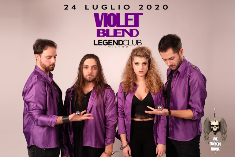 Violet Blend in concerto al Legend Club di Milano