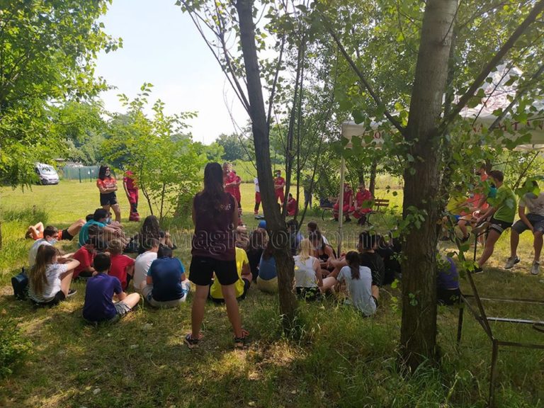 Cormano, al Summer Camp il gruppo cinofilo di Croce Rossa