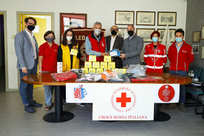Solidarietà, il Leo Club di Cinisello a sostegno della Croce Rossa locale