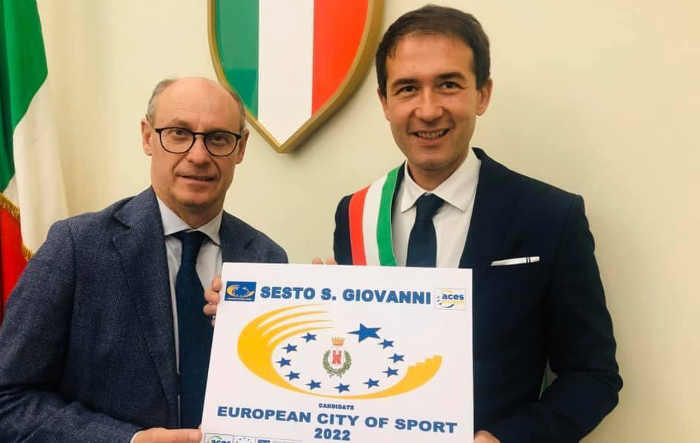 Sesto San Giovanni, Città Europea dello Sport 2022: a Roma la consegna della targa