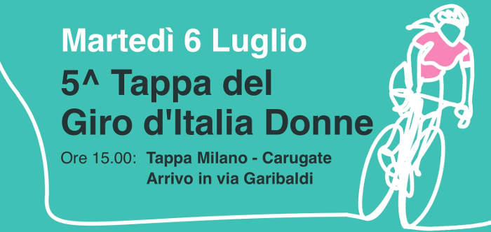 Presentata la quinta tappa del Giro d’Italia Donne:  partenza da Milano, arrivo a Carugate