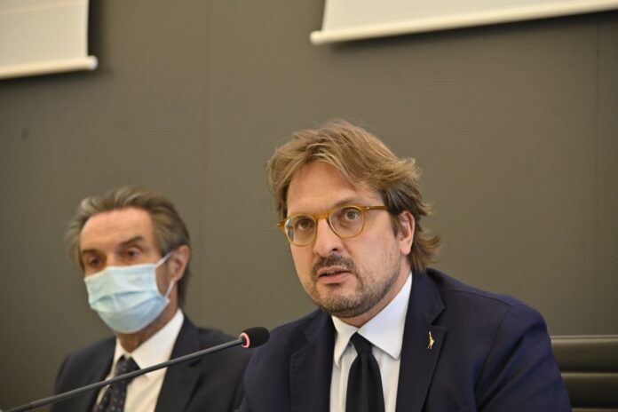 L'assessore regionale Guidesi