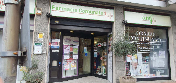 La farmacia comunale di viale Rinascita
