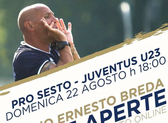 Pro Sesto-Juventus Under 23. Tifosi in presenza per la sfida di Coppa Italia