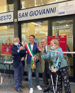 Sesto San Giovanni, intitolata a Gino Strada la nuova sede Avis di via Marconi 8