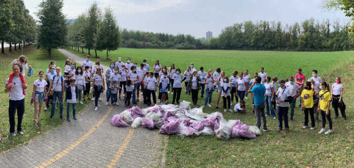 plogging al Parco Nord