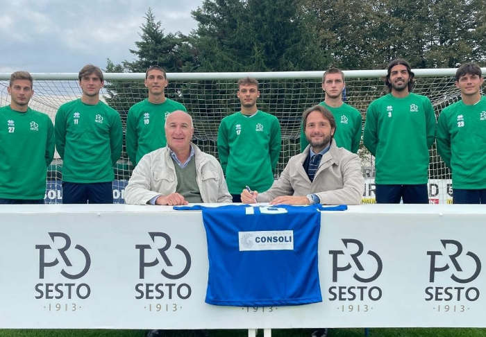 Il Gruppo Consoli nuovo main sponsor della Pro Sesto