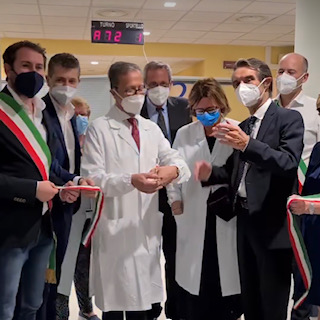 Cinisello Balsamo, Bassini: il presidente Fontana inaugura i nuovi reparti di Radiologia e Riabilitazione