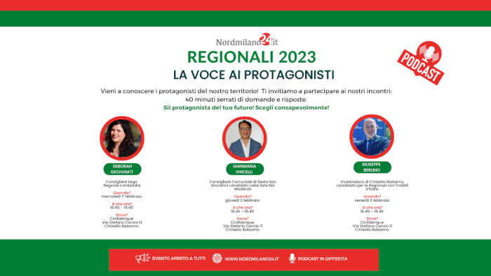 SPECIALE REGIONALI 2023, GLI INCONTRI CON I PROTAGONISTI