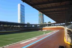 La pista del Velodromo Vigorelli Maspes