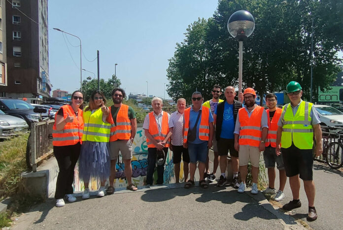 ciclopedonale viale Fulvio Testi